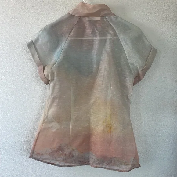 Zimmermann Illuminate Fitted Blouse – Size 0 / US 4 – NWT